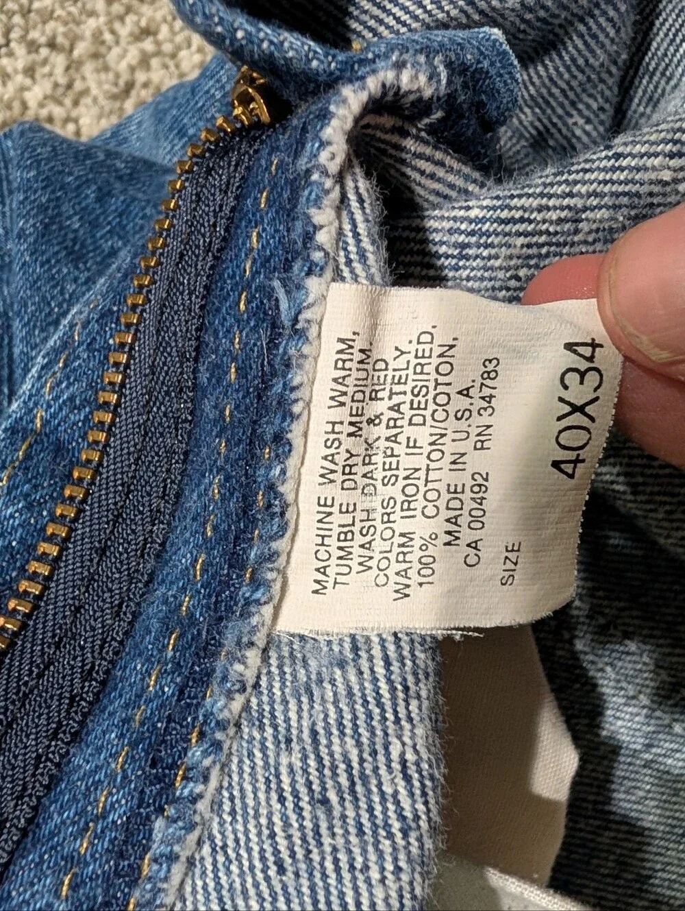 Lee vintage men